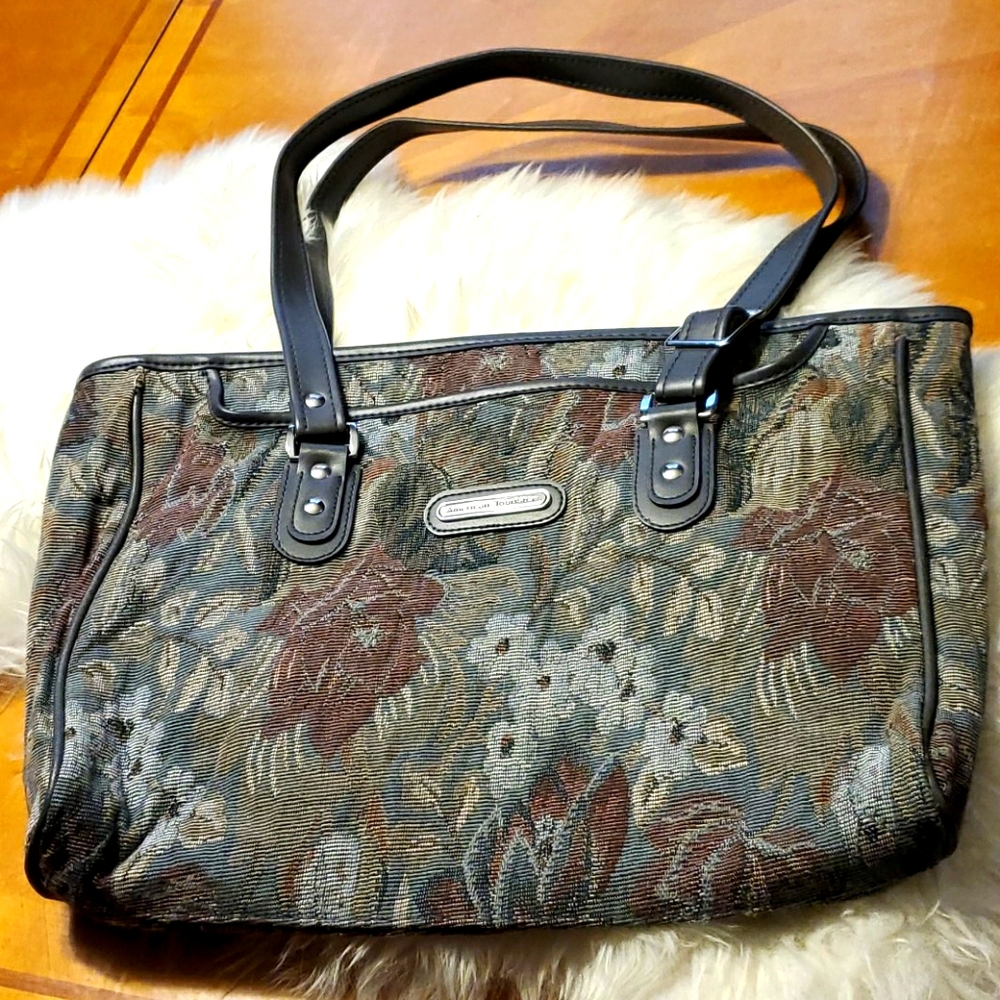 American Tourister Canvas Weekend Shoulder Bag